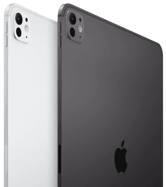 Apple iPad Pro devices in silver and space black